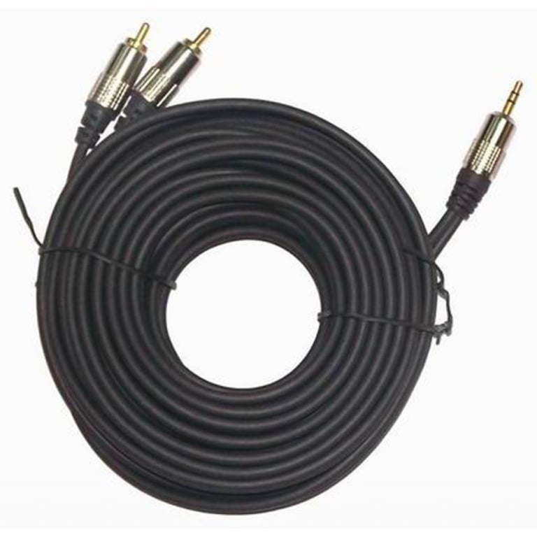 Кабель мультимедійний 3.5 Jack to 2RCA 1.5m Cablexpert (CCA-352-1.5M) - фото 2