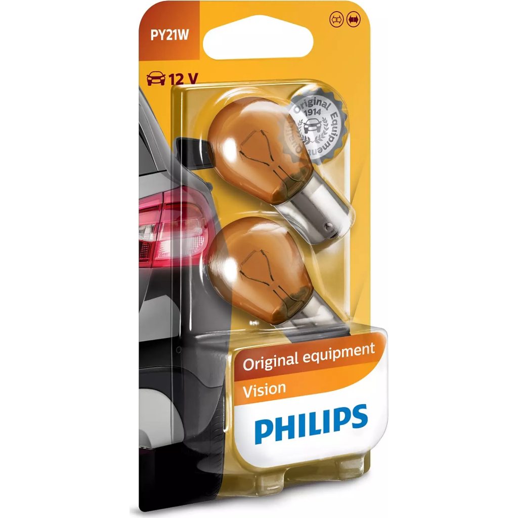 Автолампа Philips 21W (12496 NA B2) - фото 1