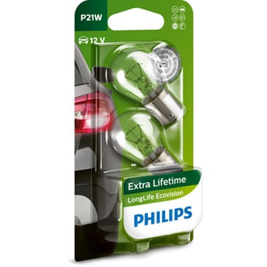 Автолампа Philips 21W (12498 LLECO B2) - фото 1