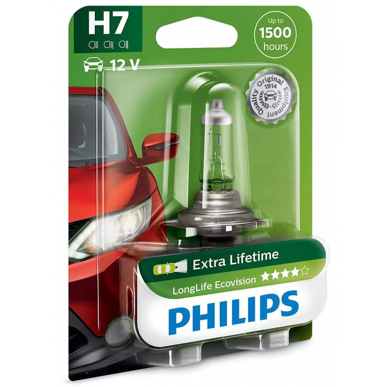Автолампа Philips галогенова 55W (12972 LLECO B1) - фото 1