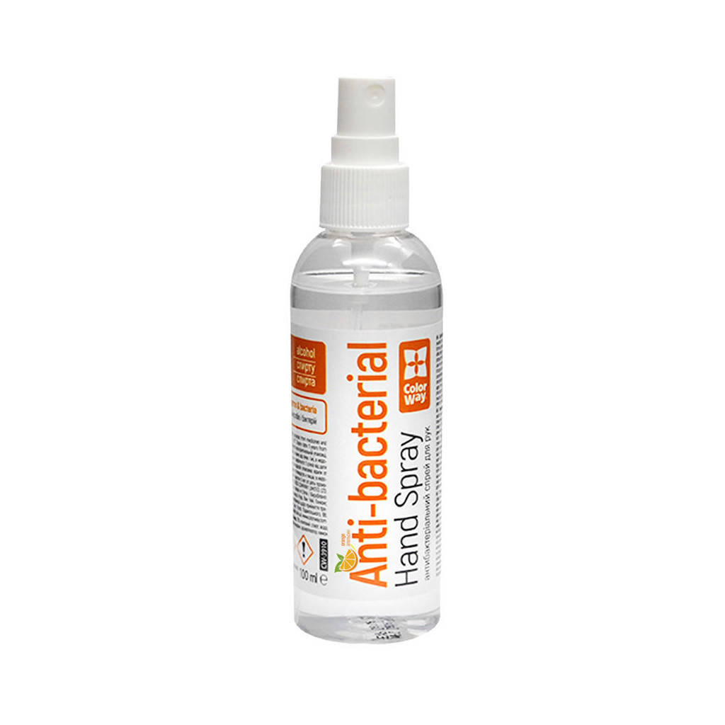 Антисептик для рук ColorWay Спиртовий З ароматом апельсину 100 мл (CW-3912) - фото 1