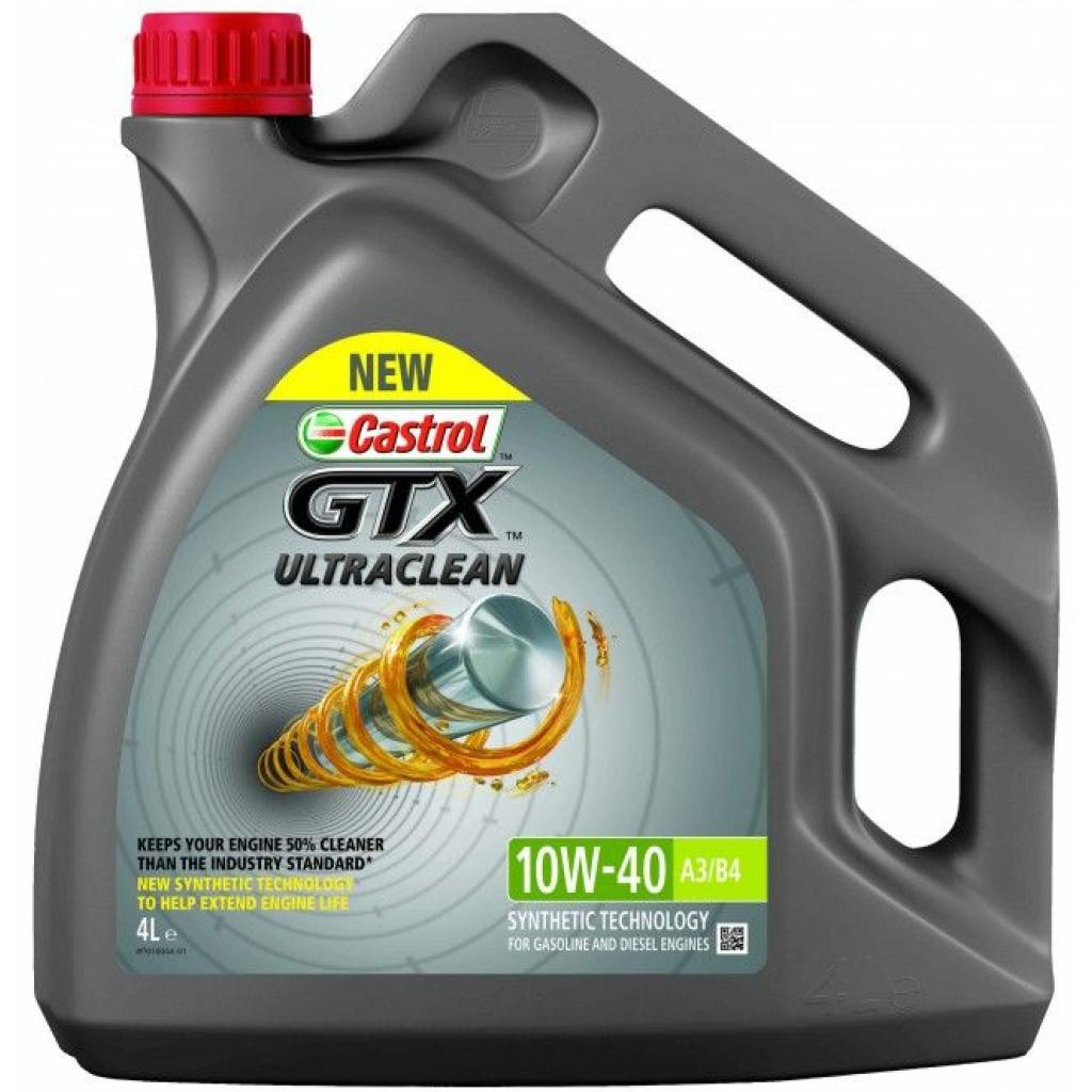 Моторна олива Castrol GTX 10W-40 4л (CS 10W40 GTX A3B4 4L) Моторна олива Castrol GTX 10W-40 4л (CS 10W40 GTX A3B4 4L)