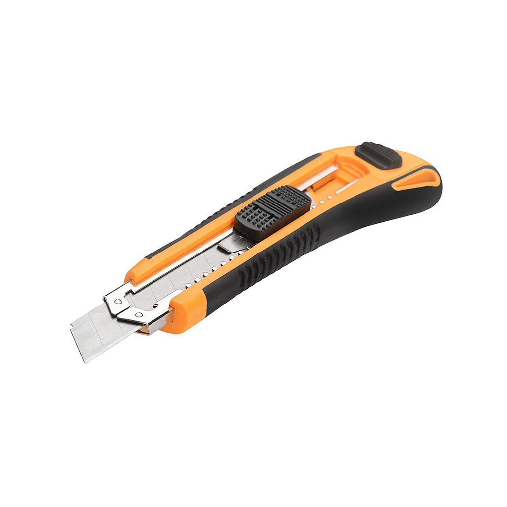 Ніж монтажний Tolsen сегментний 18 мм Ерго картридж 3 леза (30003) Ніж монтажний Tolsen сегментний 18 мм Ерго картридж 3 леза (30003)