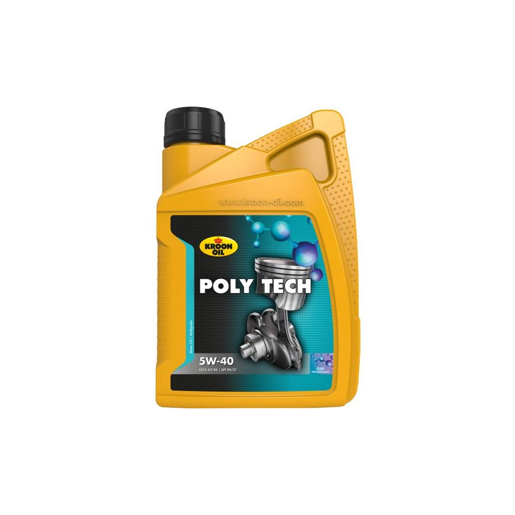 Моторна олива Kroon-Oil POLY TECH 5W-40 1л (KL 36139) Моторна олива Kroon-Oil POLY TECH 5W-40 1л (KL 36139)