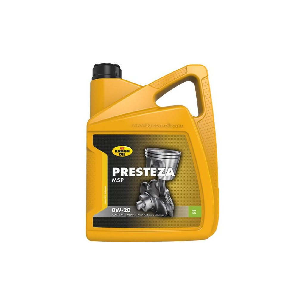 Моторна олива Kroon-Oil Presteza MSP 0W-20 5л (KL 36497) - фото 1 Моторна олива Kroon-Oil Presteza MSP 0W-20 5л (KL 36497) - фото 1