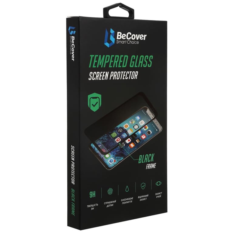 Скло захисне BeCover Premium Samsung Galaxy A02s SM-A025G Black (705596) - фото 1
