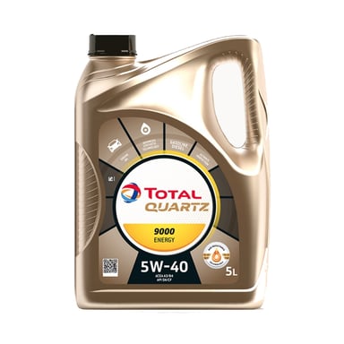 Моторна олива Total QUARTZ 9000 ENERGY 5W-40 5л (TL 216609) - фото 1