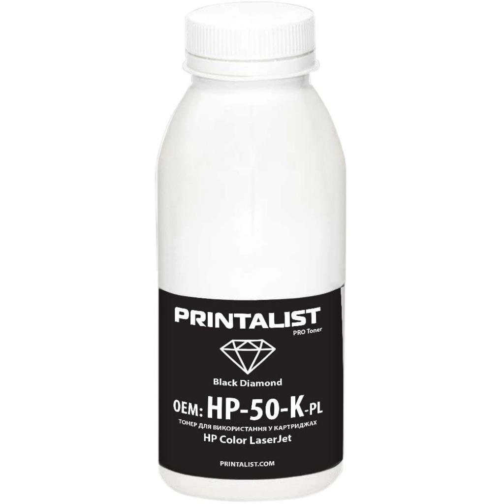 Тонер HP CLJ Universal 50г Black Printalist (HP-50-K-PL) Тонер HP CLJ Universal 50г Black Printalist (HP-50-K-PL)