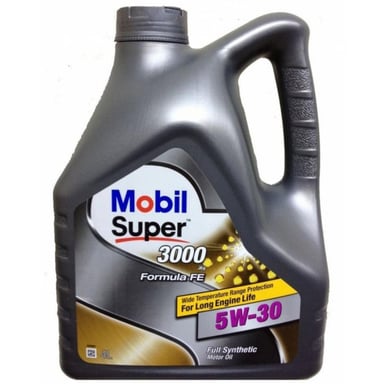 Моторна олива Mobil SUPER 3000 F-FE 5W30 4л (MB 5W30 3000 FE 4L) - фото 1