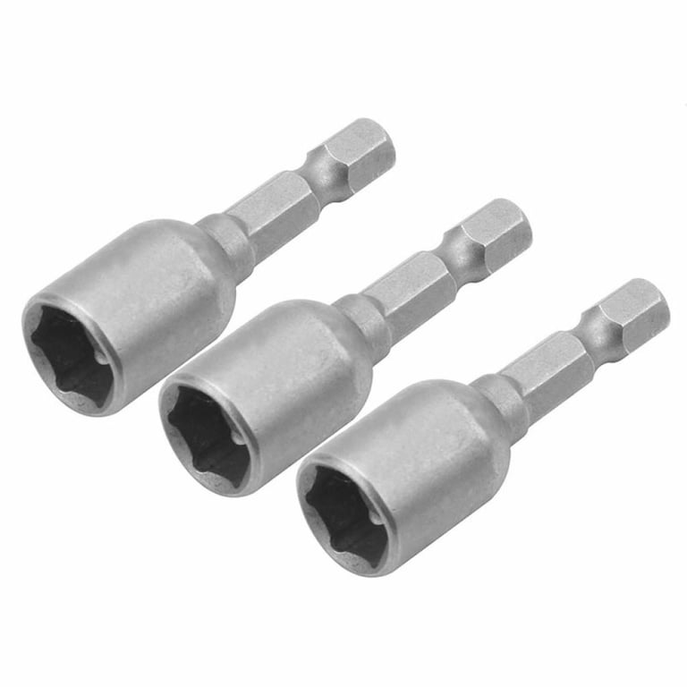 Головка магнітна Tolsen 10 мм 1/4″х48 мм 3 шт (77825)