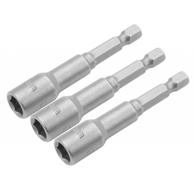 Головка магнітна Tolsen 13 мм 1/4″х65 мм 3 шт (77848)