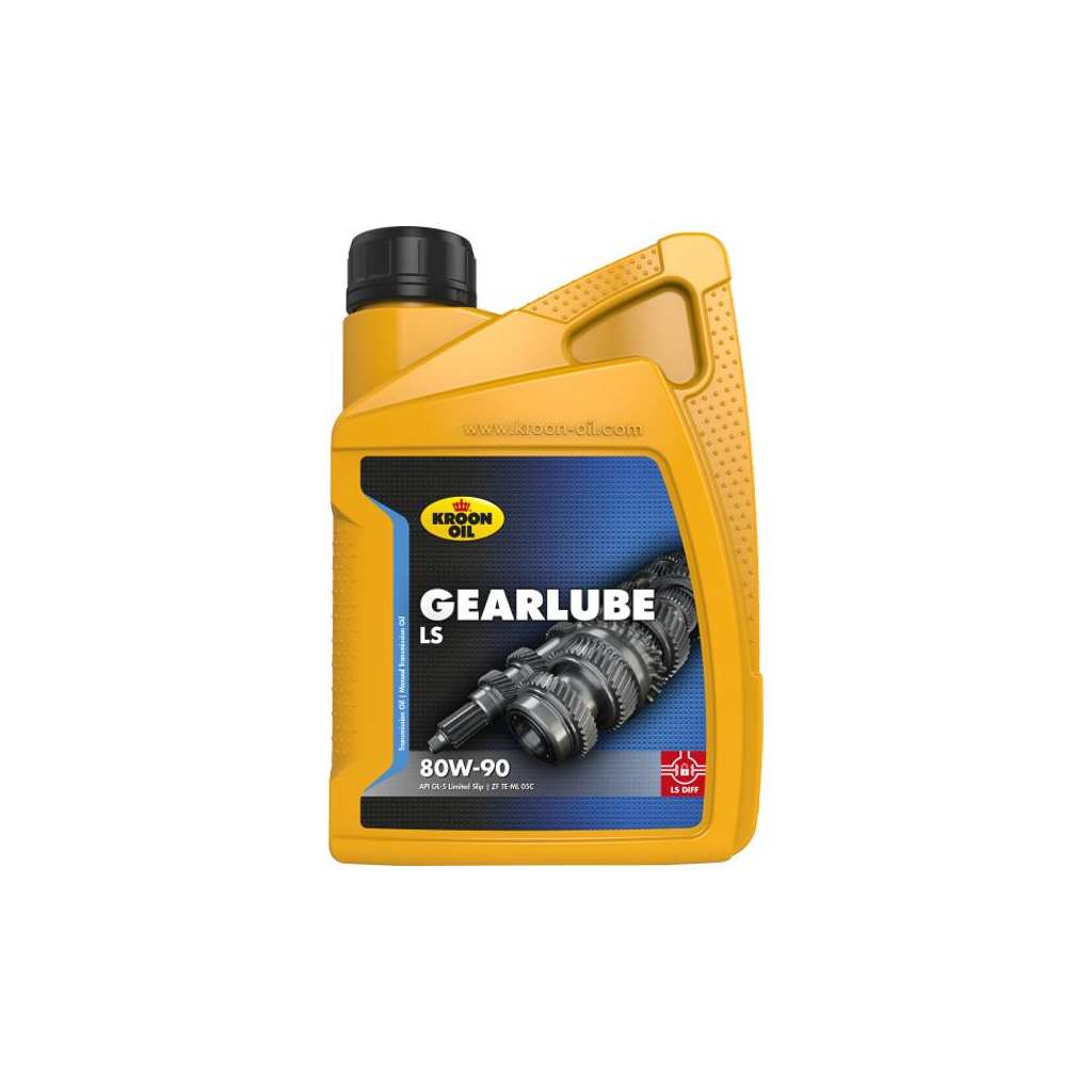 Трансмісійна олива Kroon-Oil GEARLUBE LS 80W-90 1л (KL 01214) Трансмісійна олива Kroon-Oil GEARLUBE LS 80W-90 1л (KL 01214)