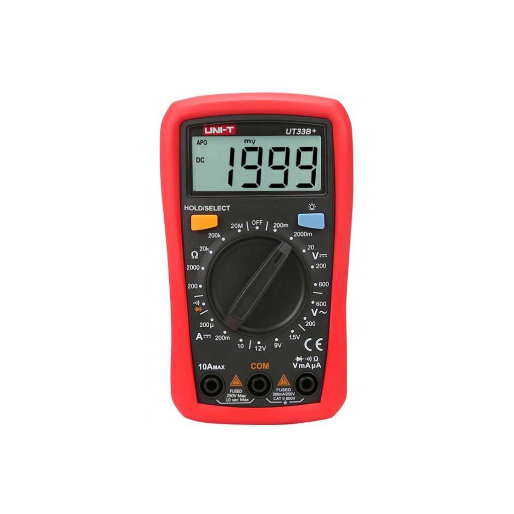 Цифровий мультиметр UNI-T UT33B+ - фото 1 Цифровий мультиметр UNI-T UT33B+ - фото 1