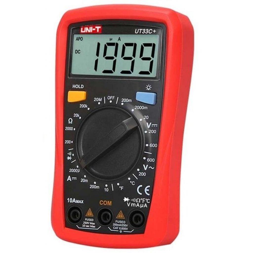 Цифровий мультиметр UNI-T UT33С+ Цифровий мультиметр UNI-T UT33С+