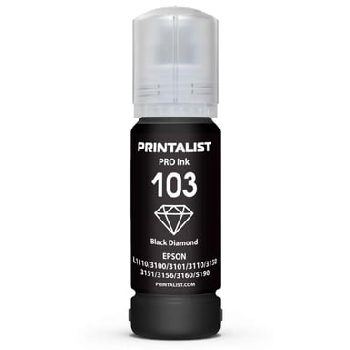 Чорнило Printalist Epson L3100/3110/3150 70г Black (PL103BK) - фото 1