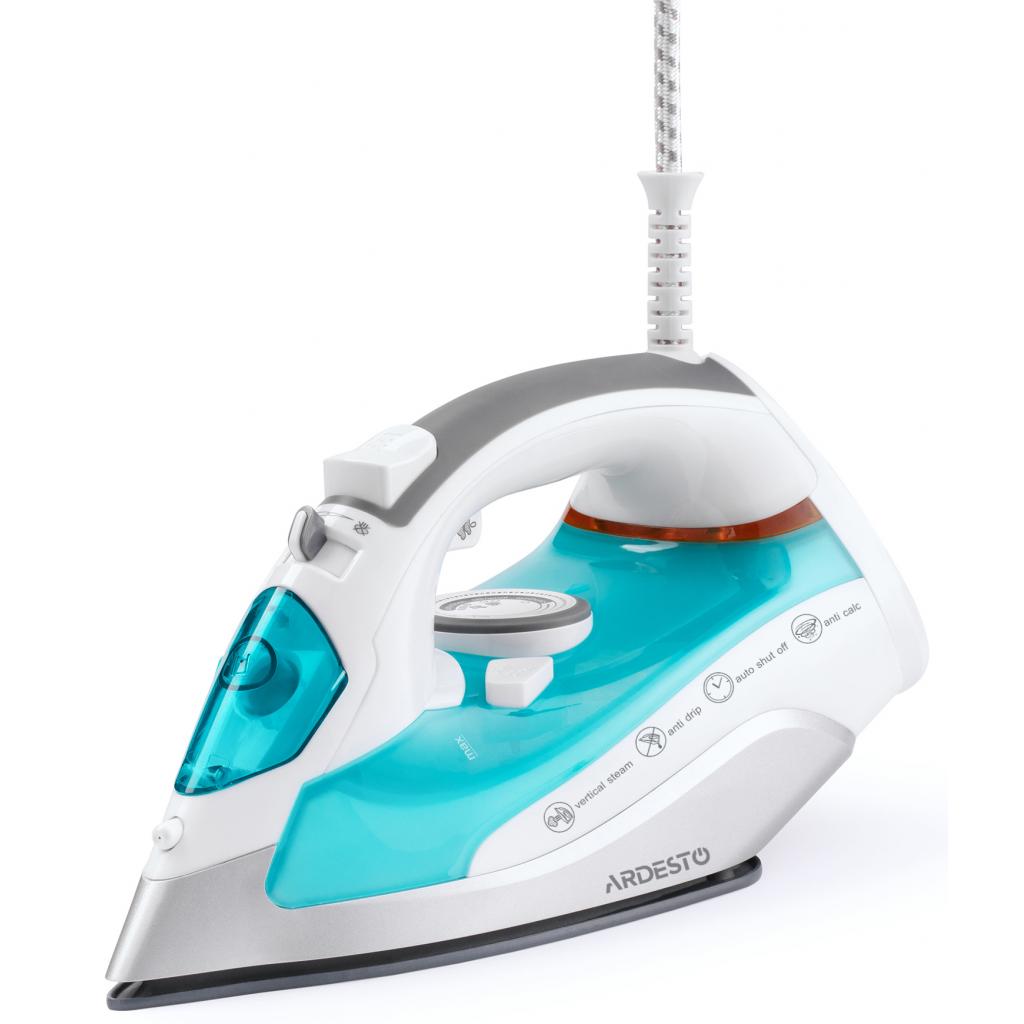 Праска Ardesto IR-C2228-TQ/2200Вт/280мл/пар/ самоочищення /антикапля /керам (IR-C2228-TQ) - фото 1 Праска Ardesto IR-C2228-TQ/2200Вт/280мл/пар/ самоочищення /антикапля /керам (IR-C2228-TQ) - фото 1