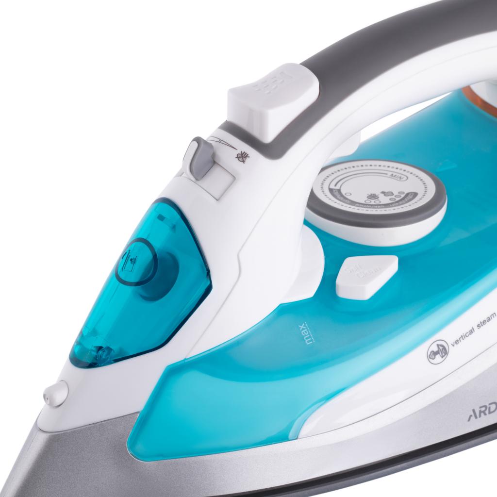 Праска Ardesto IR-C2228-TQ/2200Вт/280мл/пар/ самоочищення /антикапля /керам (IR-C2228-TQ) - фото 5 Праска Ardesto IR-C2228-TQ/2200Вт/280мл/пар/ самоочищення /антикапля /керам (IR-C2228-TQ) - фото 5