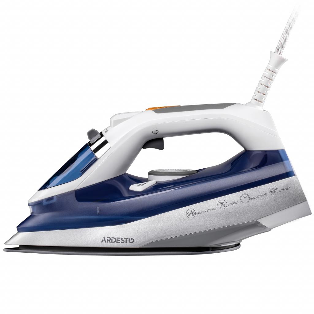 Праска Ardesto IR-C2232-BL /2200Вт /320мл/пар/ самоочищення/антикапля /кера (IR-C2232-BL) - фото 2 Праска Ardesto IR-C2232-BL /2200Вт /320мл/пар/ самоочищення/антикапля /кера (IR-C2232-BL) - фото 2