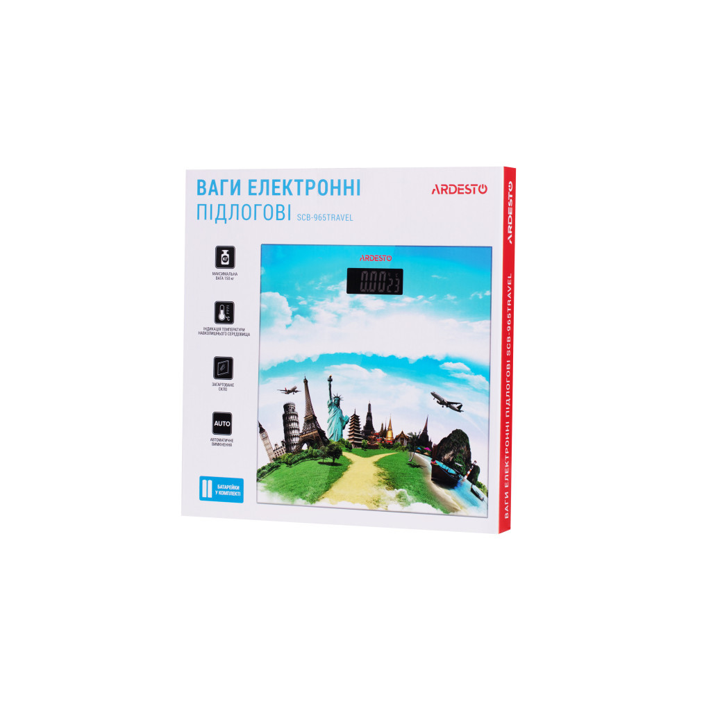 Ваги підлогові Ardesto SCB-965TRAVEL - фото 7 Ваги підлогові Ardesto SCB-965TRAVEL - фото 7