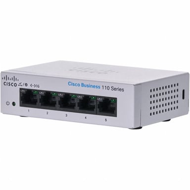 Комутатор мережевий Cisco CBS110-5T-D-EU - фото 1