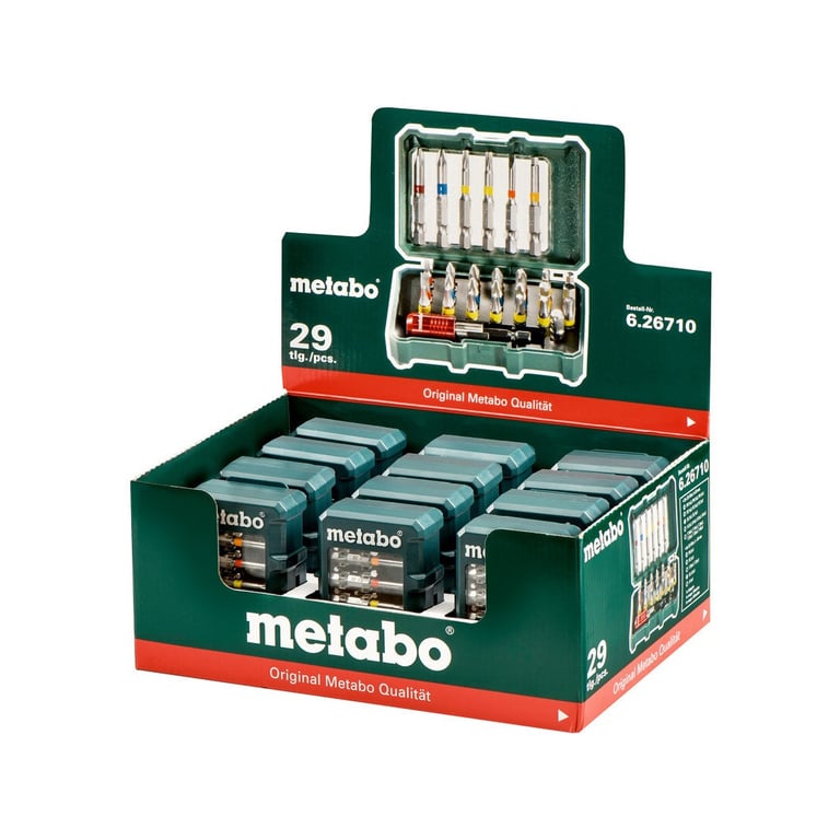Набір біт Metabo SP 29 шт. (626710000) - фото 2