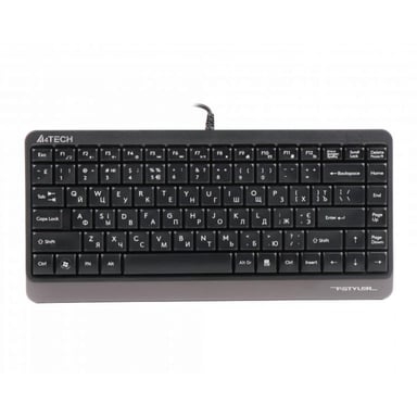 Клавіатура A4Tech FK11 Fstyler Compact Size USB Grey (FK11 USB (Grey)) - фото 1