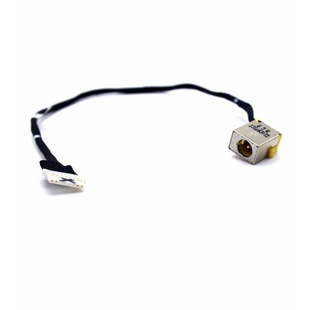 Роз'єм живлення ноутбука з кабелем Acer PJ849 (5.5mm x 1.7mm), 8(4)-pin, 22 см (A49102) - фото 1