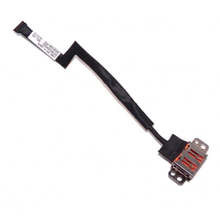 Роз'єм живлення ноутбука з кабелем Lenovo PJ974 (bevel USB), 5-pin, 11 см (A49108) - фото 1