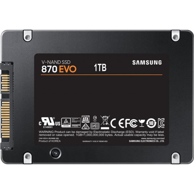 Накопичувач SSD 2.5" 1TB 870 EVO Samsung (MZ-77E1T0BW) - фото 4