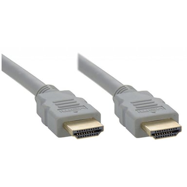 Кабель мультимедійний HDMI to HDMI 1.0m v.2.0 grey REAL-EL (EL123500045) - фото 1