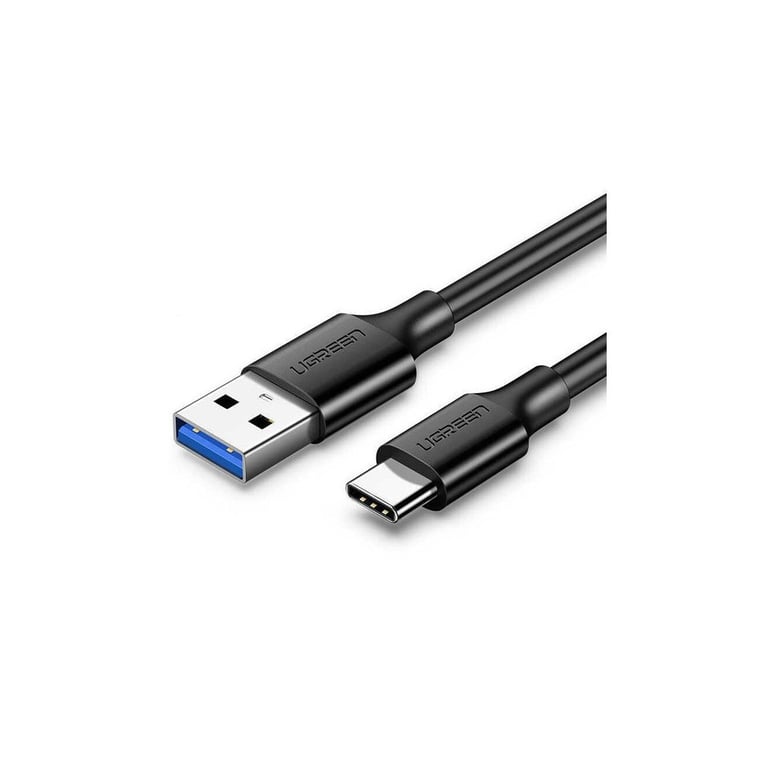 Дата кабель USB 3.0 AM to Type-C 1.0m US184 Black Ugreen (20882) - фото 1