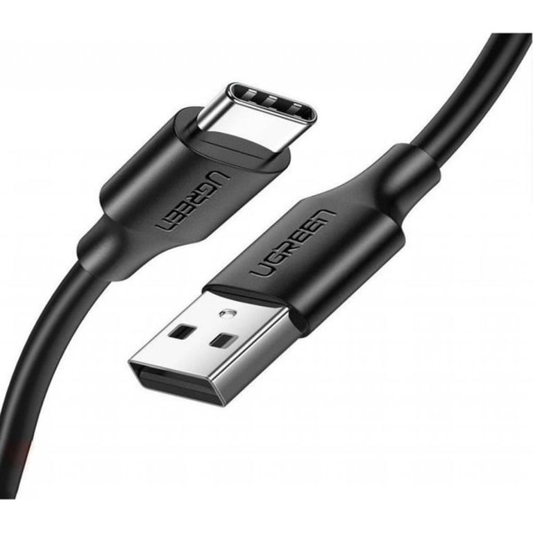 Дата кабель USB 2.0 AM to USB-C 2.0m US287 Black Ugreen (60118) - фото 1
