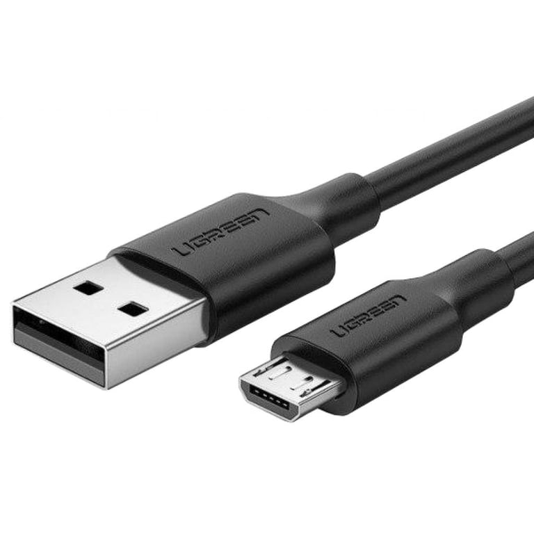 Дата кабель USB 2.0 AM to Micro 5P 2.0m US289 Black Ugreen (60138) - фото 1