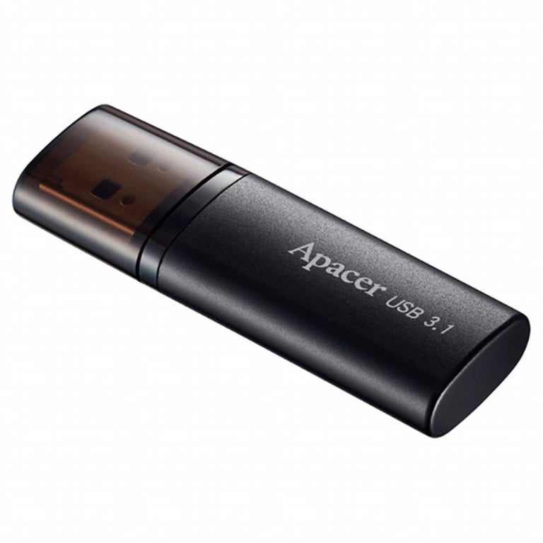 USB флеш накопичувач Apacer 32GB AH25B Black USB 3.1 (AP32GAH25BB-1) - фото 2
