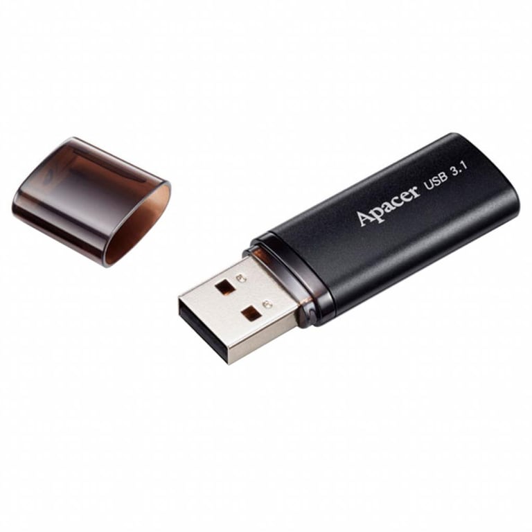 USB флеш накопичувач Apacer 32GB AH25B Black USB 3.1 (AP32GAH25BB-1) - фото 3