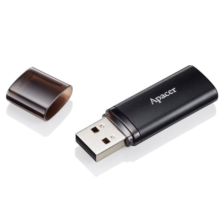 USB флеш накопичувач Apacer 64GB AH25B Black USB 3.1 (AP64GAH25BB-1) - фото 2