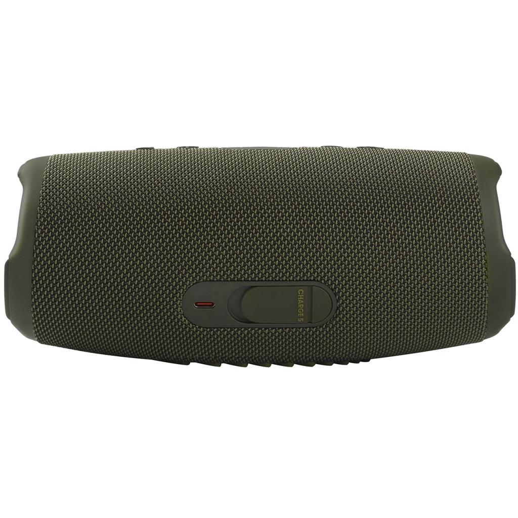 Акустична система JBL Charge 5 Green (JBLCHARGE5GRN) - фото 3 Акустична система JBL Charge 5 Green (JBLCHARGE5GRN) - фото 3