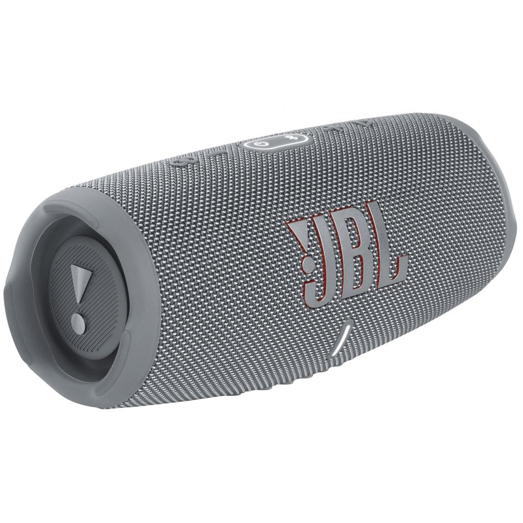 Акустична система JBL Charge 5 Grey (JBLCHARGE5GRY) - фото 2 Акустична система JBL Charge 5 Grey (JBLCHARGE5GRY) - фото 2