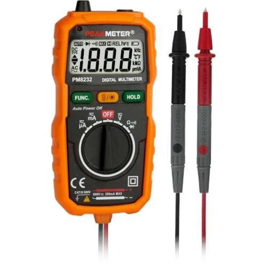 Цифровий мультиметр Protester портативний (PM8232) - фото 2 Цифровий мультиметр Protester портативний (PM8232) - фото 2
