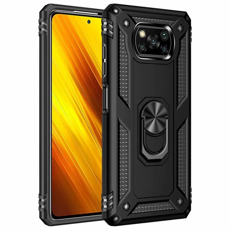 Чохол до мобільного телефона BeCover Military Poco X3 Black (705643) - фото 1