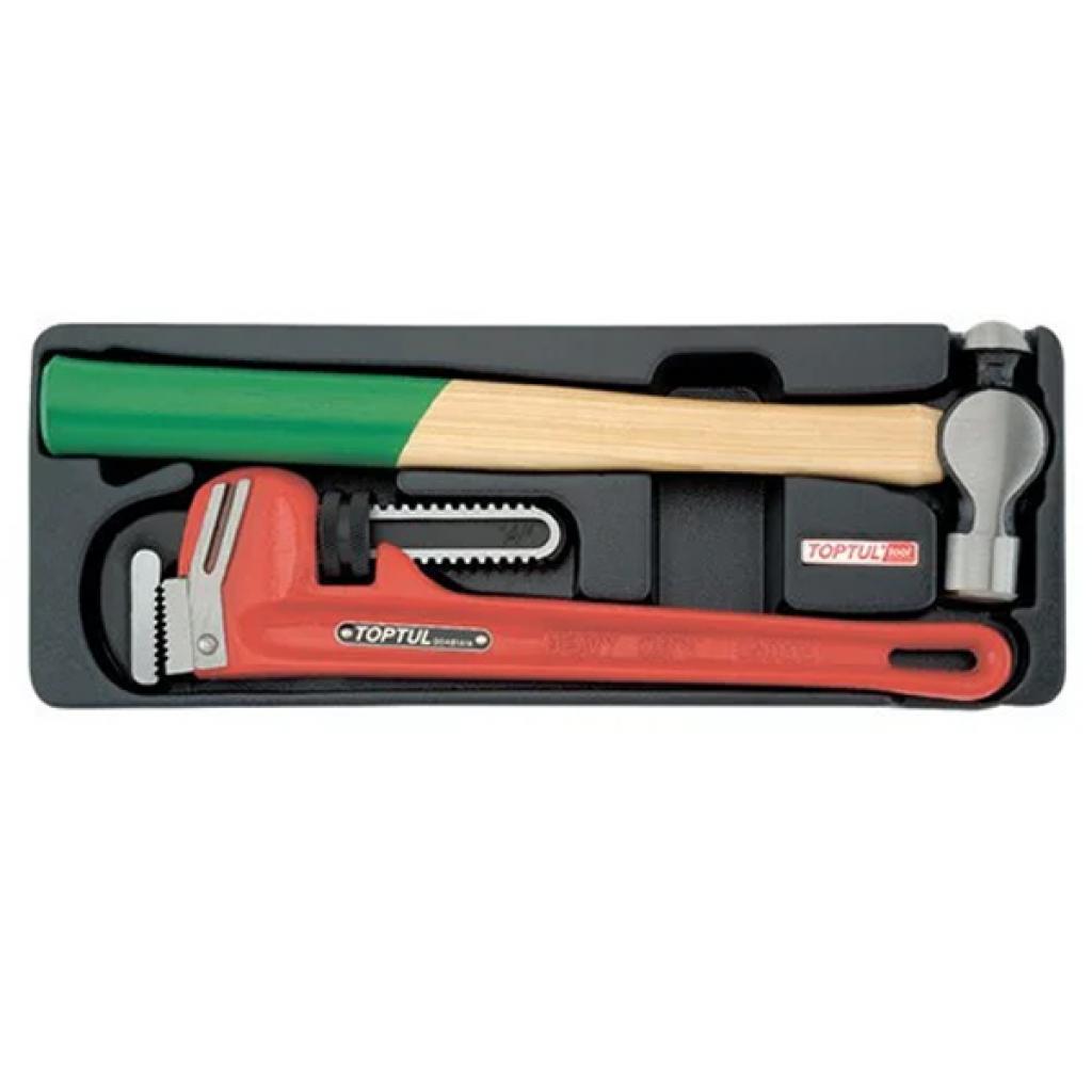 Набір інструментів Toptul 2 од. в ложементі (GBAT0201) - фото 1 Набір інструментів Toptul 2 од. в ложементі (GBAT0201) - фото 1