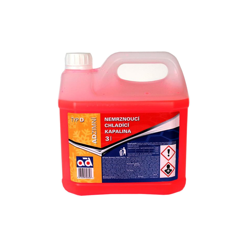 Антифриз AD TYP D 3л - фото 1 Антифриз AD TYP D 3л - фото 1