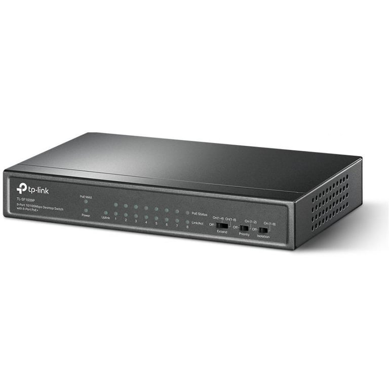 Комутатор мережевий TP-Link TL-SF1009P - фото 2