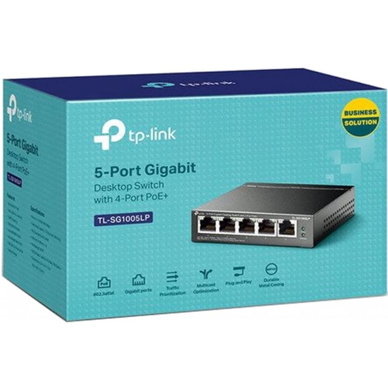Комутатор мережевий TP-Link TL-SG1005LP - фото 3