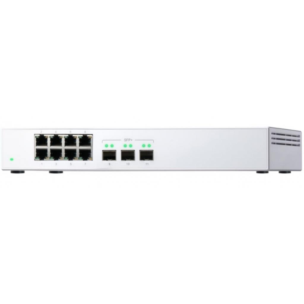 Комутатор мережевий QNap QSW-308S - фото 2 Комутатор мережевий QNap QSW-308S - фото 2
