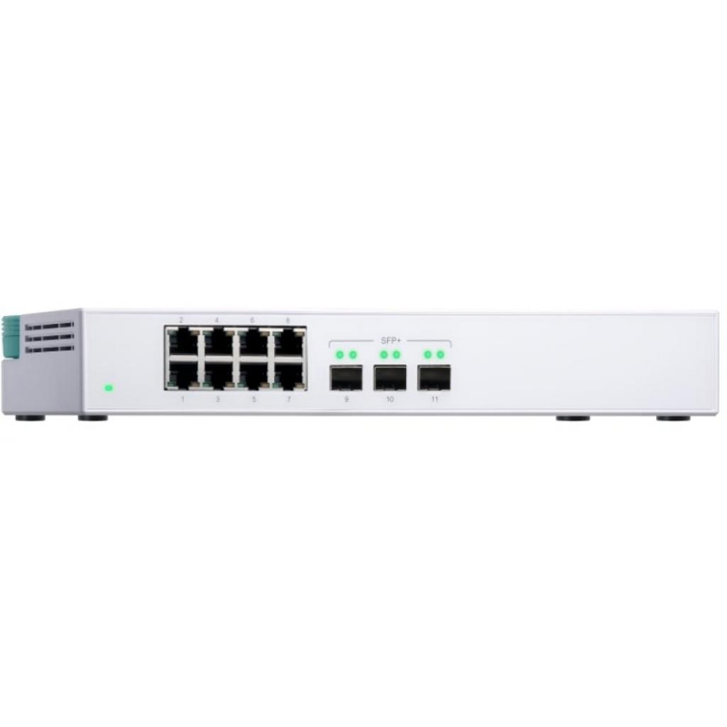 Комутатор мережевий QNap QSW-308S - фото 3 Комутатор мережевий QNap QSW-308S - фото 3