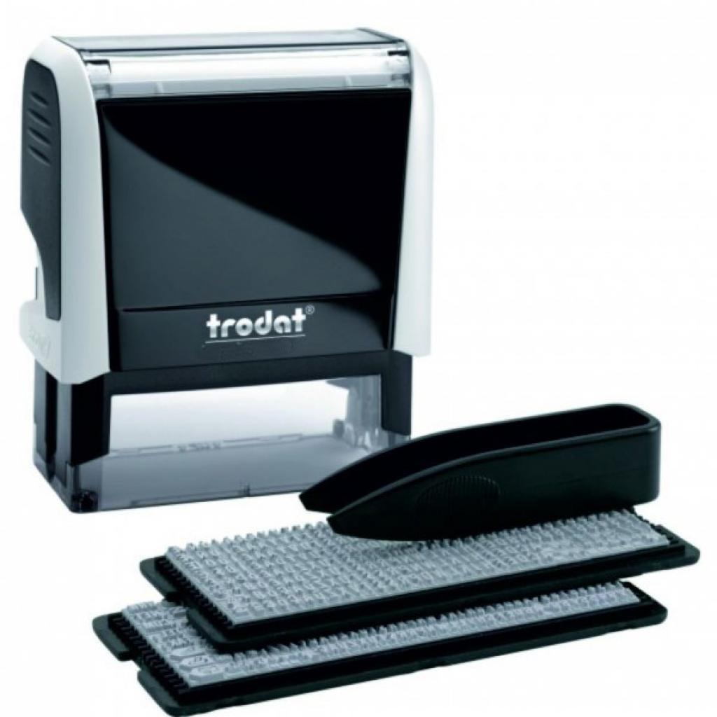 Самонабірний штамп Trodat серія Imprint, 3-х рядковий (8911) + каса 6003 (8951I/3/U) - фото 1