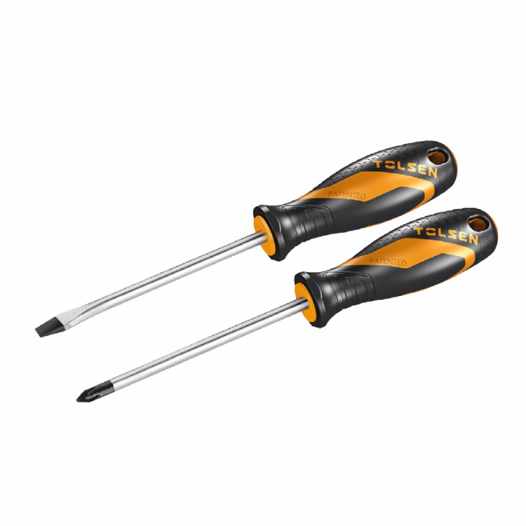 Набір викруток Tolsen SL6.5/PH2 - 100мм (20182) - фото 1