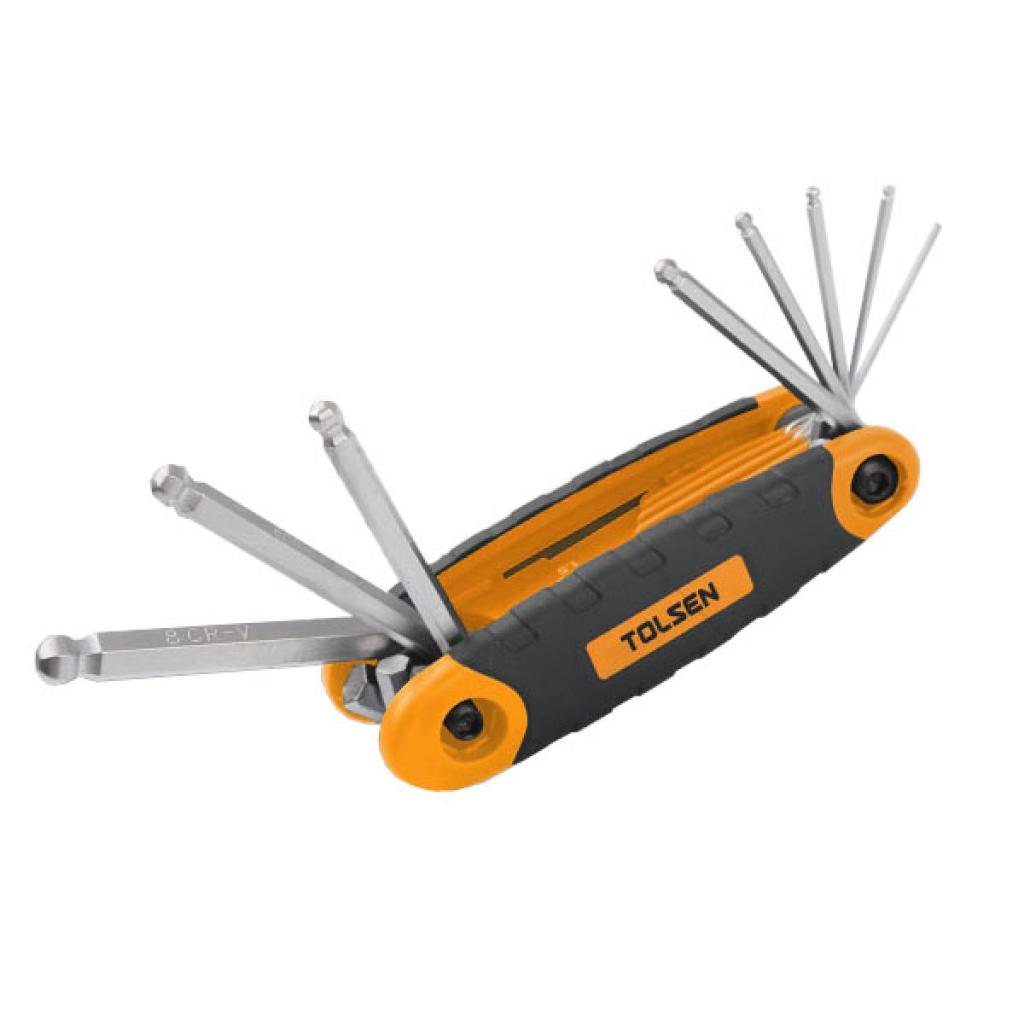 Набір інструментів Tolsen шестигранних ключів 8 розмірів 1.5-8 мм (20068) - фото 1 Набір інструментів Tolsen шестигранних ключів 8 розмірів 1.5-8 мм (20068) - фото 1