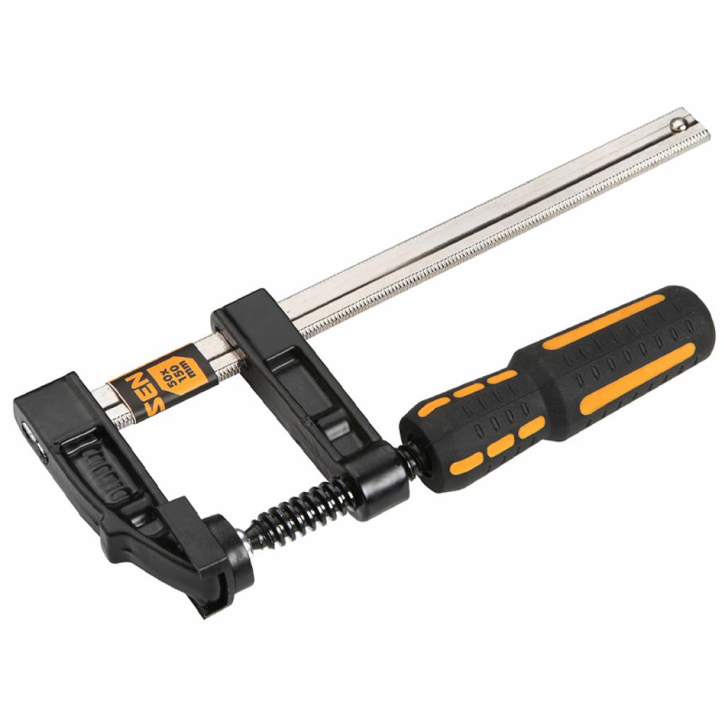 Струбцина Tolsen столярна тип-F 50х150 мм "ПРОФІ" (10161) - фото 1